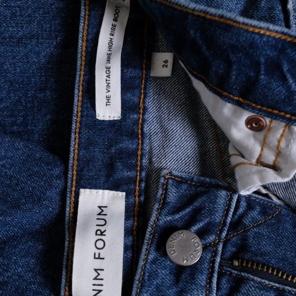 Aritzia Denim Forum The Vintage Jane High Rise Boot - Picture 13 of 13